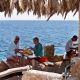 beach bar at holiday resort adriatic orebic